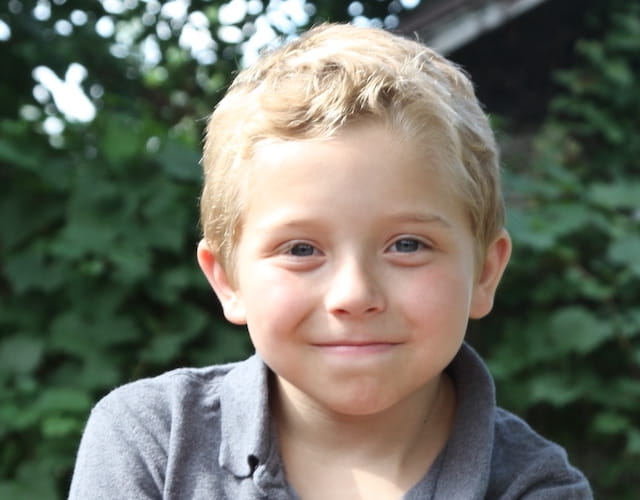 Kleiner Junge - LAL-D-Patient