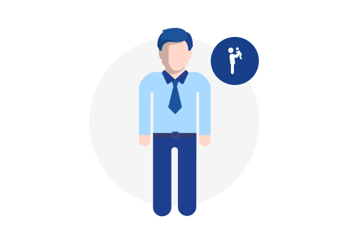 HPP Patient, der Schwierigkeiten beim Tragen eines Kindes hat