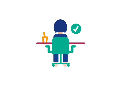 Ergonomischer Arbeitsplatz